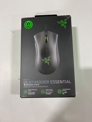 Razer DeathAdder Essential Wired Gaming Mouse Optical Sensor 6400 DPI 5 Buttons