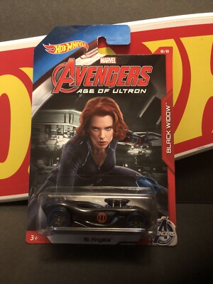 2015 Hot Wheels Marvel Avengers Age Of Ultron Black Widow 16 Angels