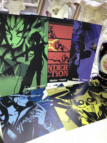 【美品】ポスター・カード付きCowboyBebop イラストレーション 美品】ポスター・カード付きCowboyBebop イラストレーション