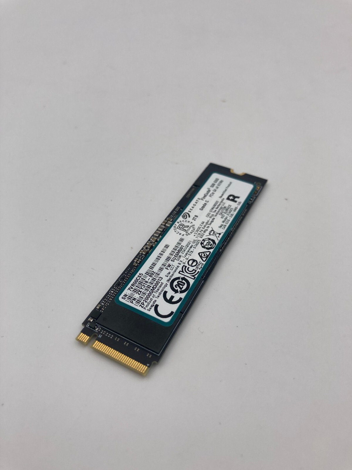 Seagate Firecuda 530 2TB PCIE M.2S 15mm Solid State Drive