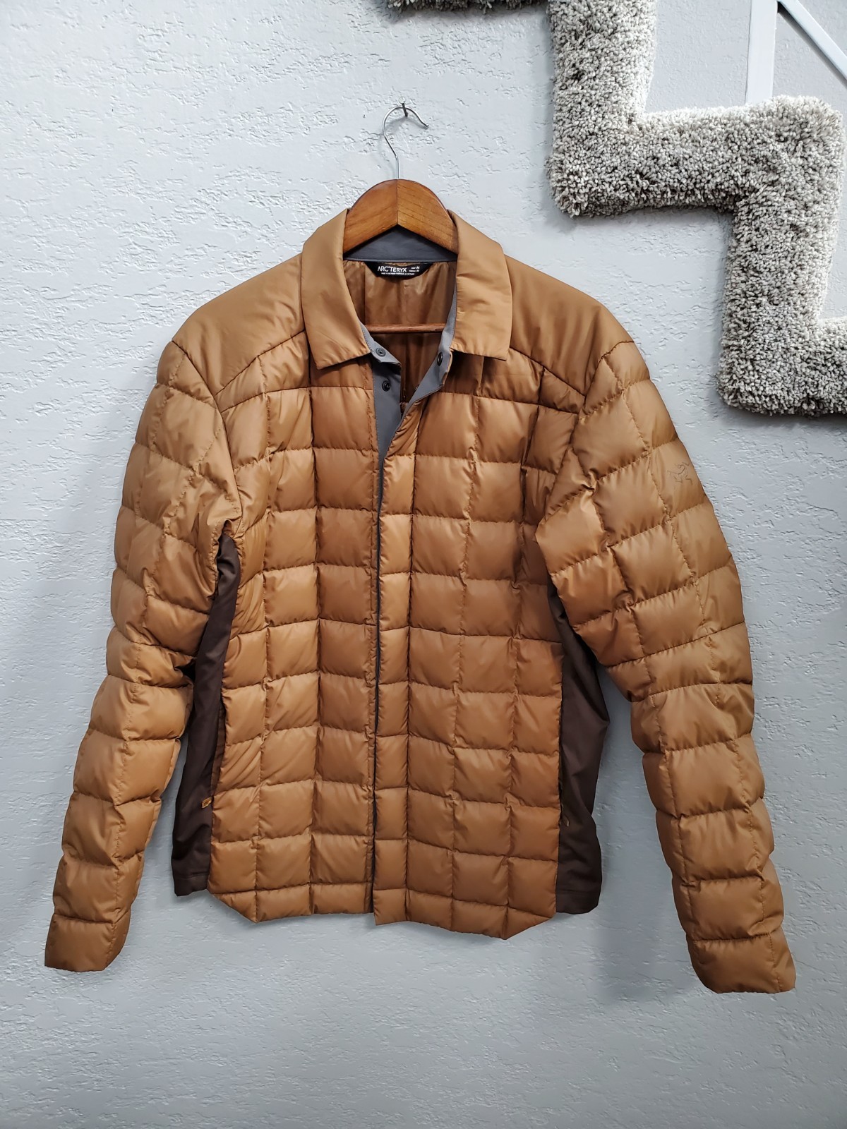 Men's Arc'teryx Rico Down Jacket Brown - M | eBay
