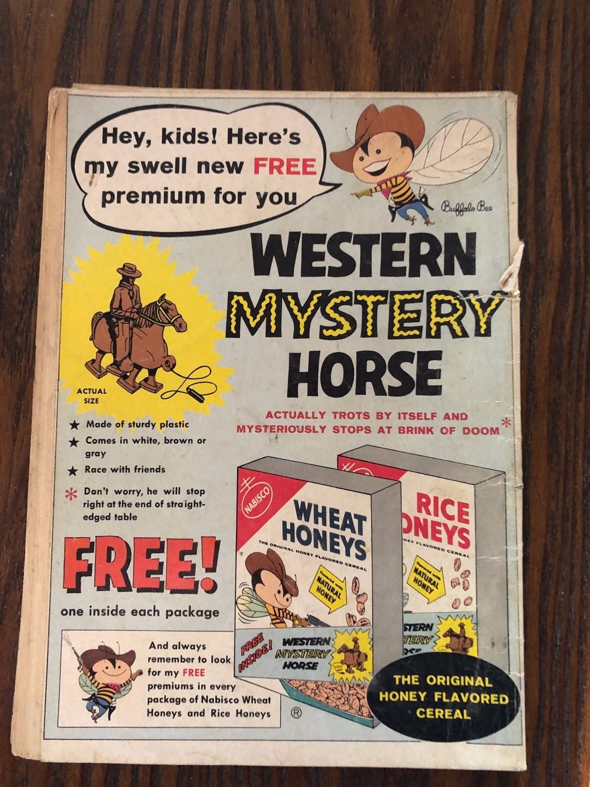 Buffalo Bee- Dell Four Color Comic- #1002 Free Shipping