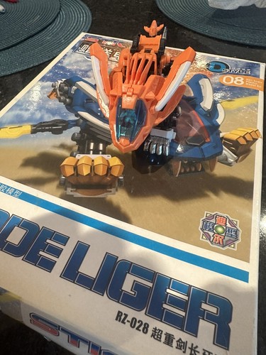 STK ZOIDS D Style Blade Liger Limited Edition Orange Model