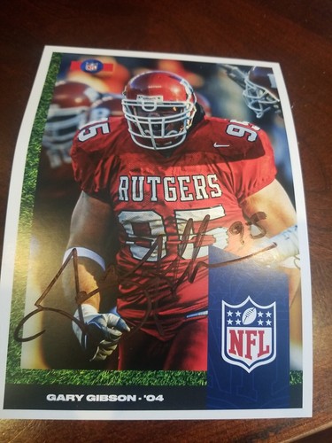 NFLカード Antonio Gibson サインカード2枚セット Gary gibson signed 5x7 photo picture autographed signature