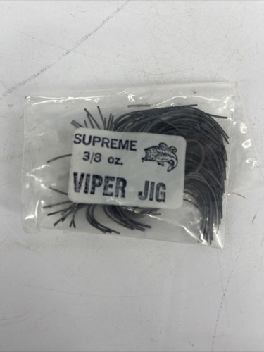 RARE VINTAGE Supreme Viper Jig 3/8 oz Buzz Bait Fishing Lure
