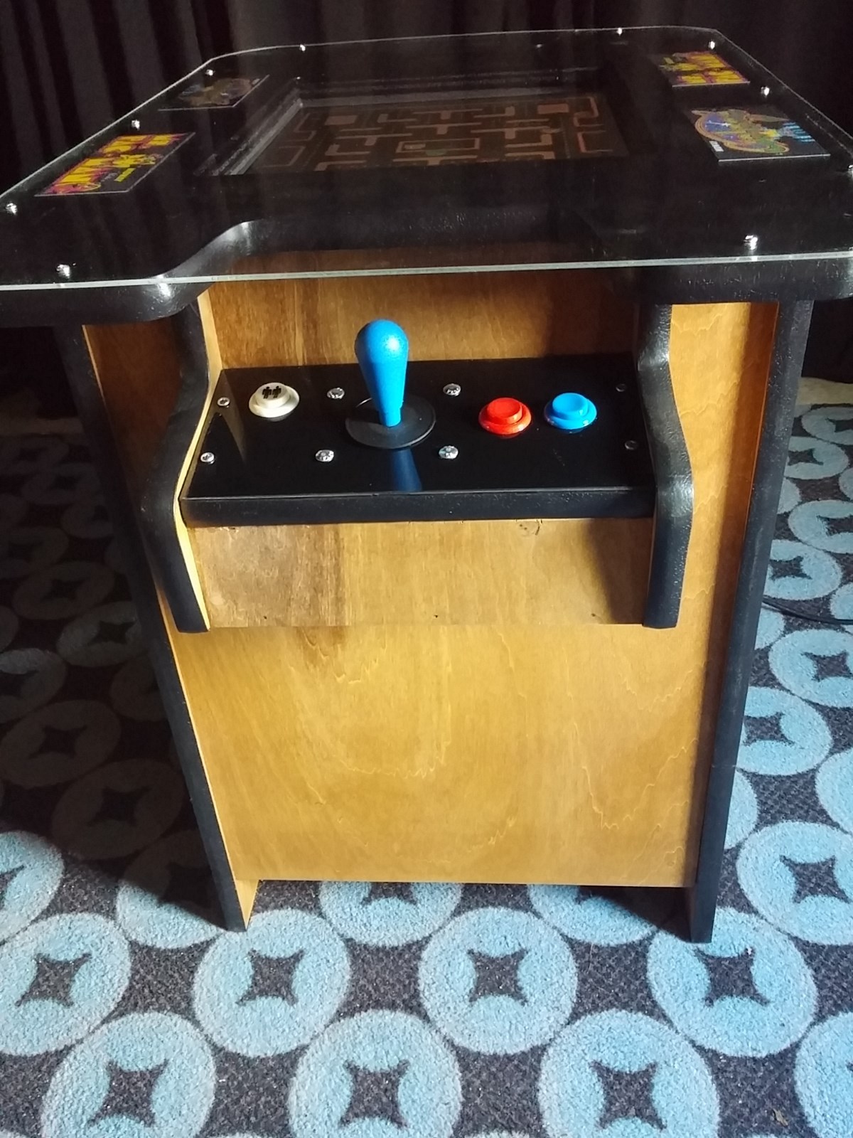 NEW MS PAC-MAN GALAGA COCKTAIL TABLE VIDEO ARCADE GAME, 5 YR WARRANTY, FREE SHIP