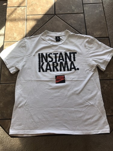 Vintage 90s Nike Instant Karma Frank Ocean Shirt John Lennon VTG