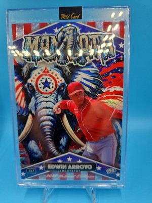 2024 WildCard Patriotic Mammoths - 2025 National Exclusive Edwin Arroyo 1 of 1
