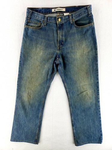 Vintage Gap 36x32 Standard Fit Jeans Classic Heavy Denim Faded Wash Straight