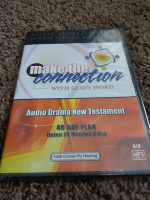  Make the Connection with God's Word: 40 Day Plan (DVD) NEW Sealed. Shipn24 