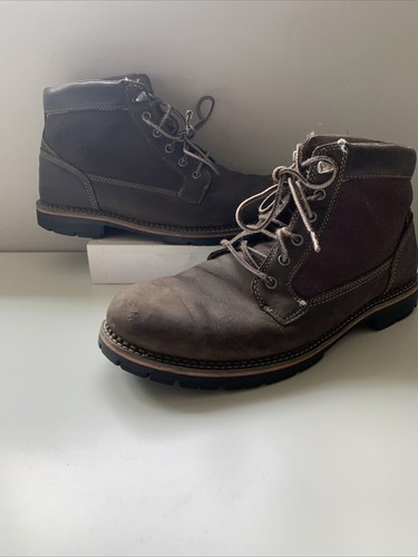 Mid-ankle Lace Up Leather