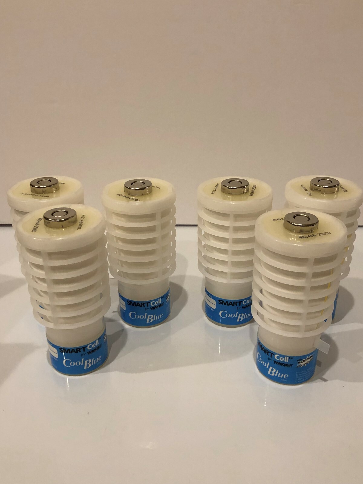 Box of 6 qty WAXIE SMARTCELL COOL BLUE 60-DAY ODOR NEUTRALIZER REFILL  FreeShip