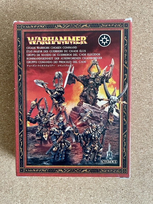 Warhammer Fantaisie - Guerrier / Warriors De Chaos - Chosen Command - MÃ©Tal Oop