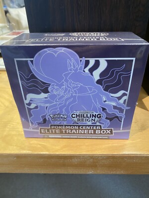 Pokemon Chilling Reign Pokemon Center Elite Trainer Box ETB Sealed
