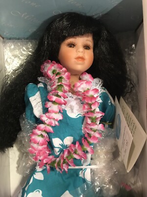 victorian seasons porcelain doll 1998