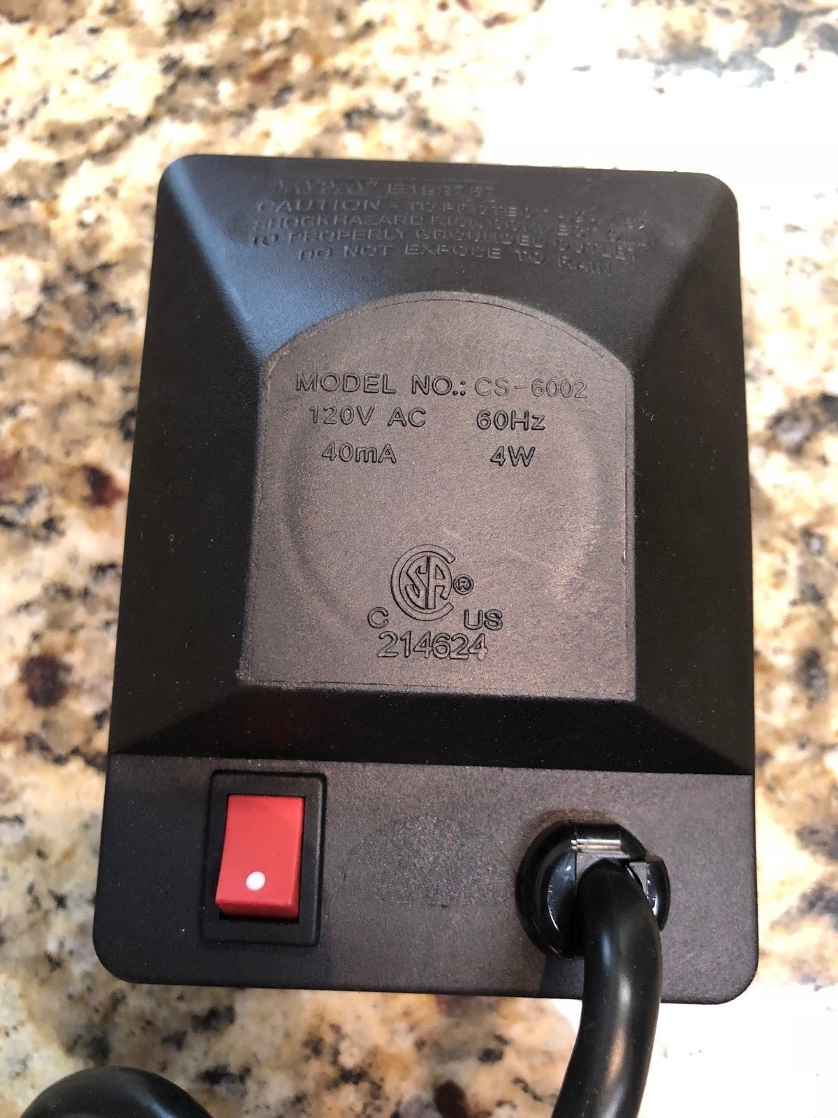 NEW 120V Black Rotisserie Drive Motor Universal Grill Electric Replacement