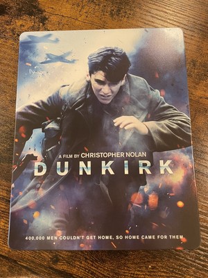 DUNKIRK: BEST BUY EXCLUSIVE COLLECTIBLE STEELBOOK BLU-RAY + DVD  (2017)