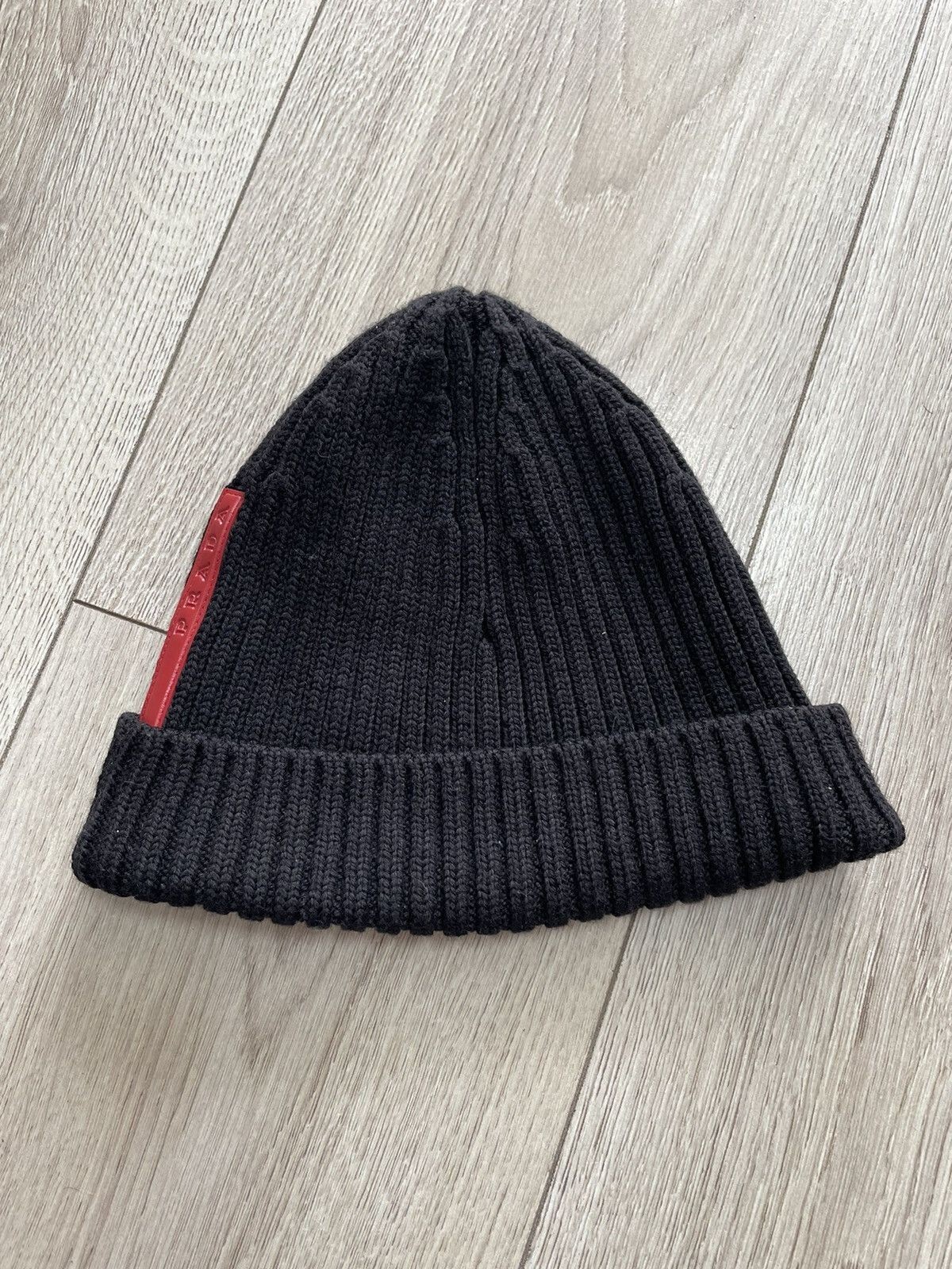 帽子 00s archive prada wool beanie y2k 00s archive prada wool beanie y2k - メルカリ