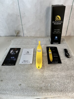 Banana Phone Bluetooth Handset for iPhone and Android Mobile Devices Compatible