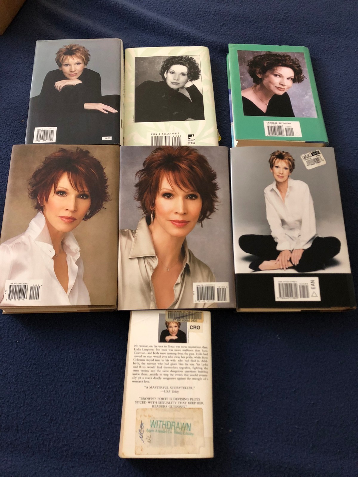 Sandra Brown Lot of 7 Books