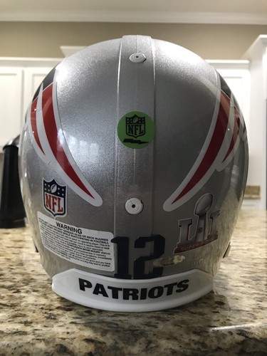 Tom Brady Authentic Proline Helmet-Tristar