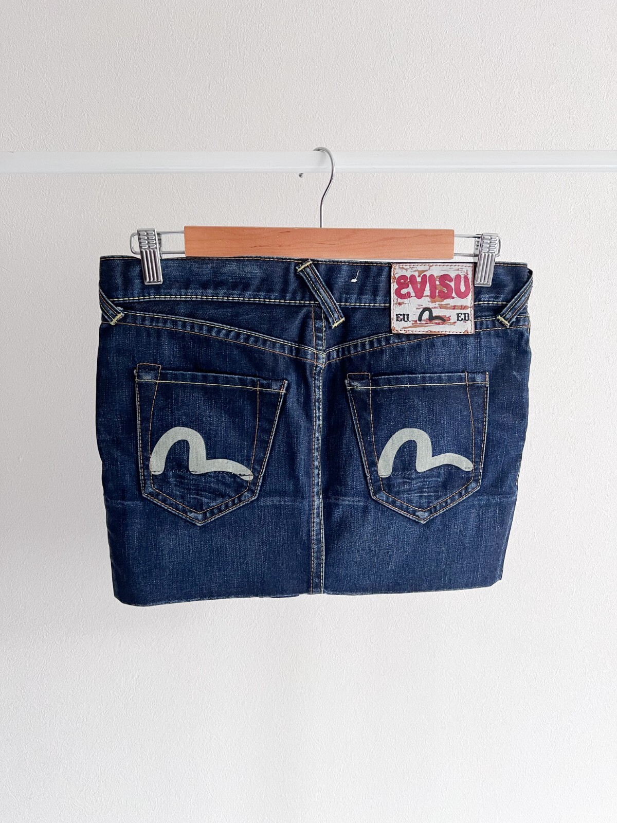希少　90’s Evisu Paris France vintage skirt s-l1200.jpg