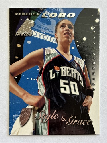 WNBA Rebecca Lobo HOF サイン入り写真