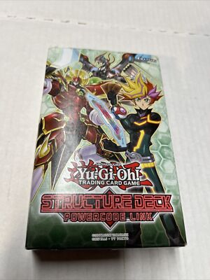 Yu-Gi-Oh Cards - Structure Deck - POWERCODE LINK - New Factory Sealed 43 Cards
