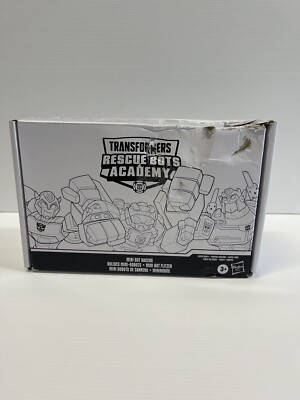 Transformers Rescue Bots Academy - Mini Bot Racers 5 Figures + Playmat (2020)