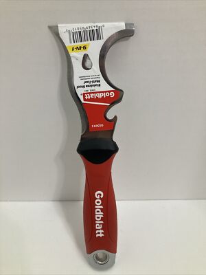Goldblatt 9-in-1 Drywall Paint Scraper Stainless Steel Blade Putty Knife Scraper