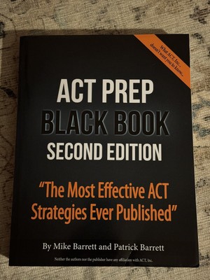 ACT Prep Black Book Second Edition  