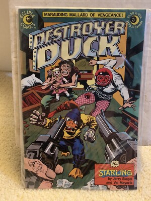 DESTROYER DUCK #3 (STEVE GERBER & JACK KIRBY) 1983