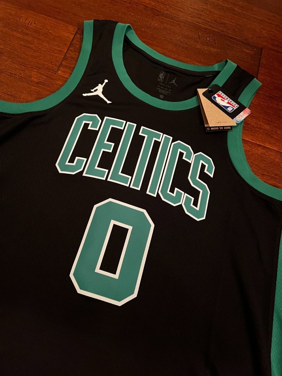AUTHENTIC Nike Air Jordan Boston Celtics Jayson Tatum STATEM