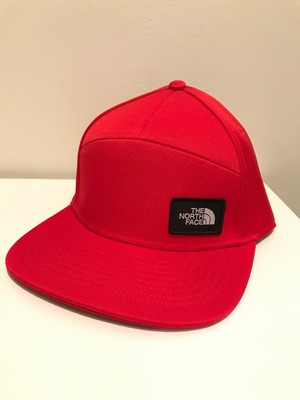 north face flat brim hat