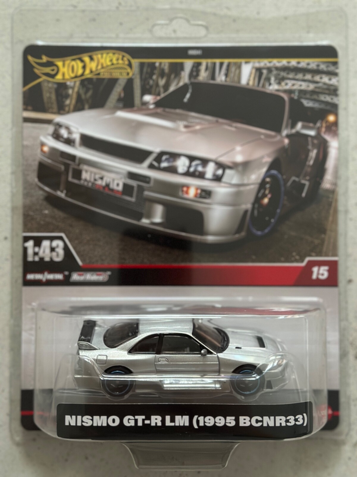 Hot Wheels Premium 1995 NISMO GT-R LM R33 nissan skyline r32