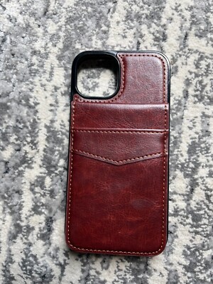 iphone 13 Casebus leather case + screen protector
