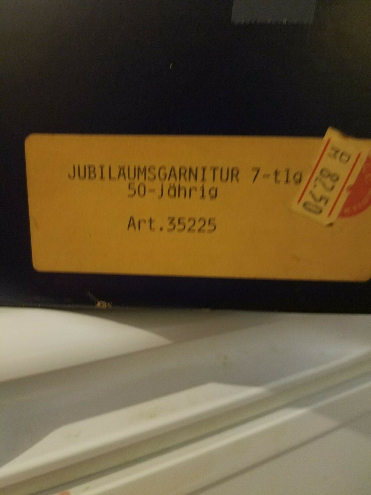 GERMAN HERZUCHEN GLUCKWUNSCH 50 GLASS DECANTER SET