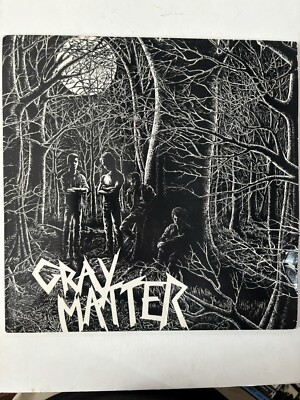 GRAY MATTER VINYL ALBUM RBLP-2 R&B Records 1985