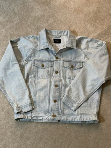 fear of god fifth Seventh collection denim trucker jacket fear of god fifth Seventh collection denim trucker jacket