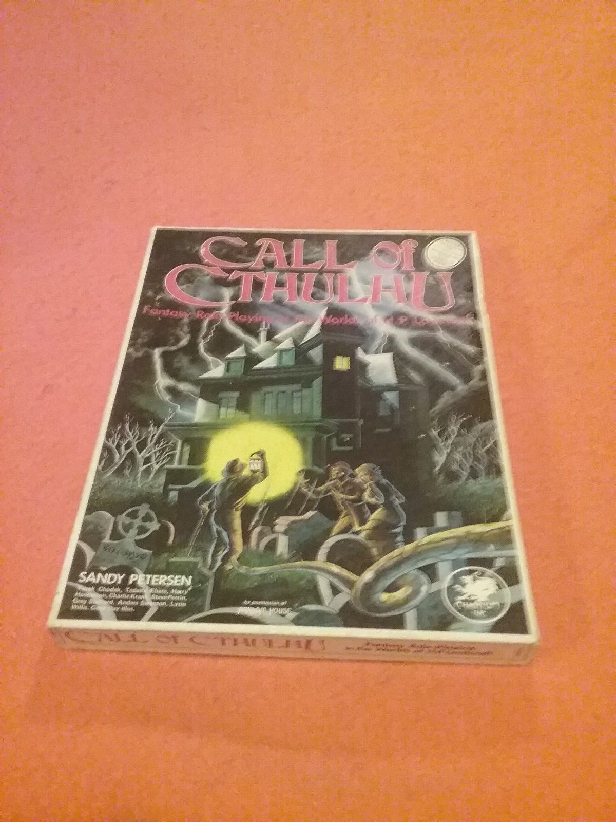 Call of Cthulhu RPG (H.P. Lovecraft) 1982 box set (shallow) First edition 2009-x