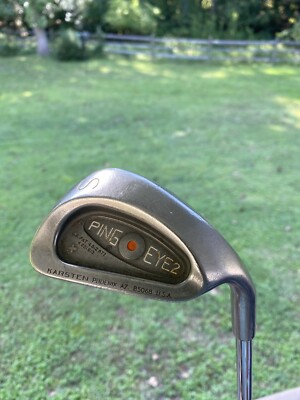 Ping Eye 2 Sand Wedge Orange Dot SW Karsten Regular Steel Shaft Mens RH 35.5 