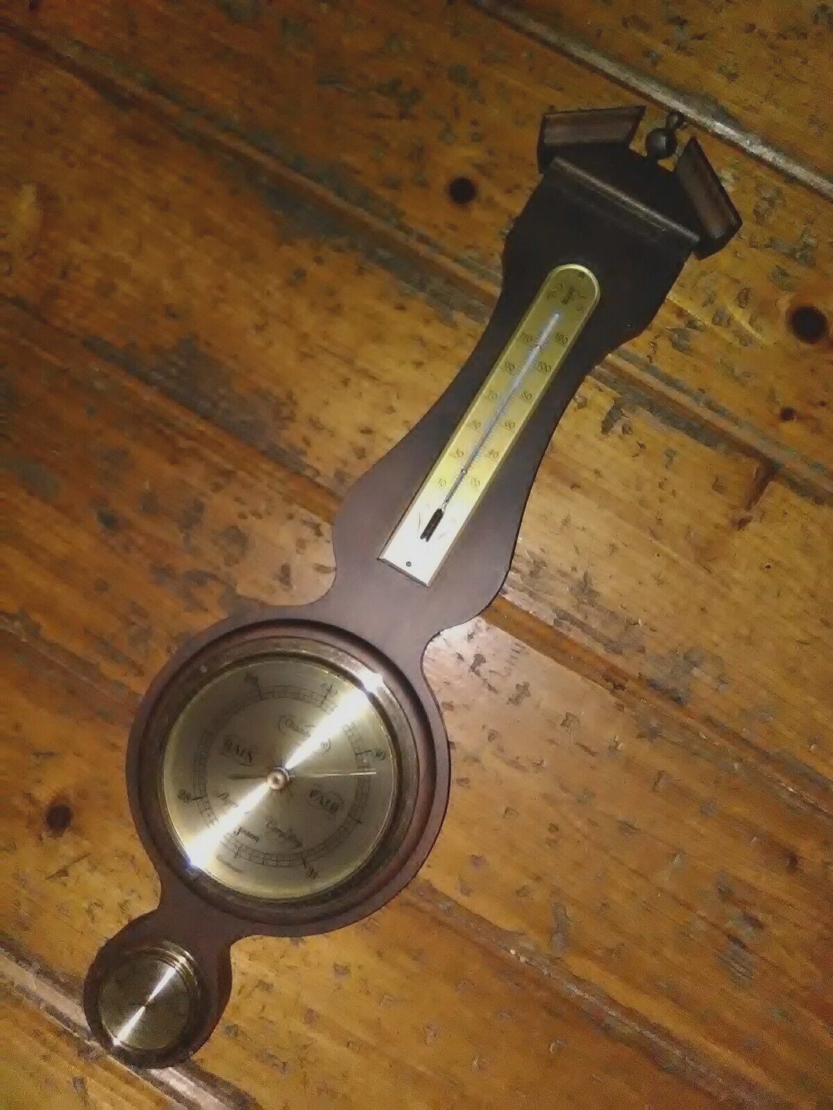 Thermometer Barometer Hygrometer Vintage