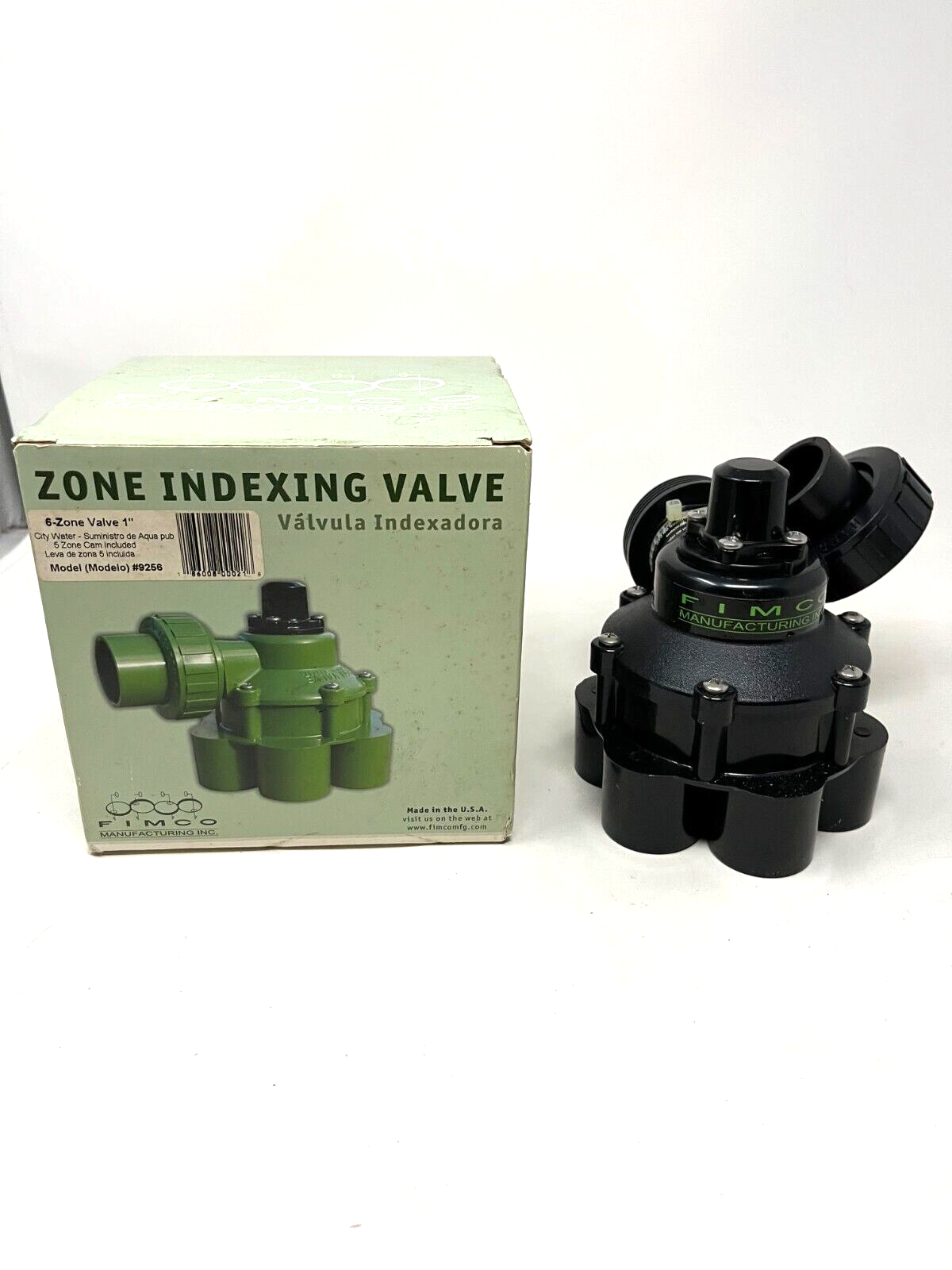 FIMCO 6 Outlet Valve 1” Zone Indexing Flow Valve Parts Model 9256
