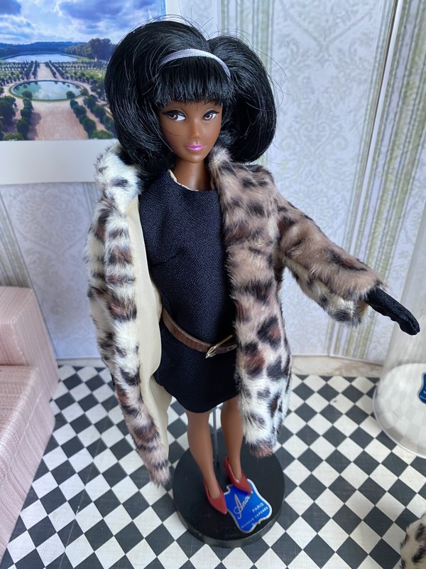 Very Rare Black  Anouk Ooak Doll  Â«Â Frissons De MoscouÂ Â» By Virgin Archer!! â¨â¨