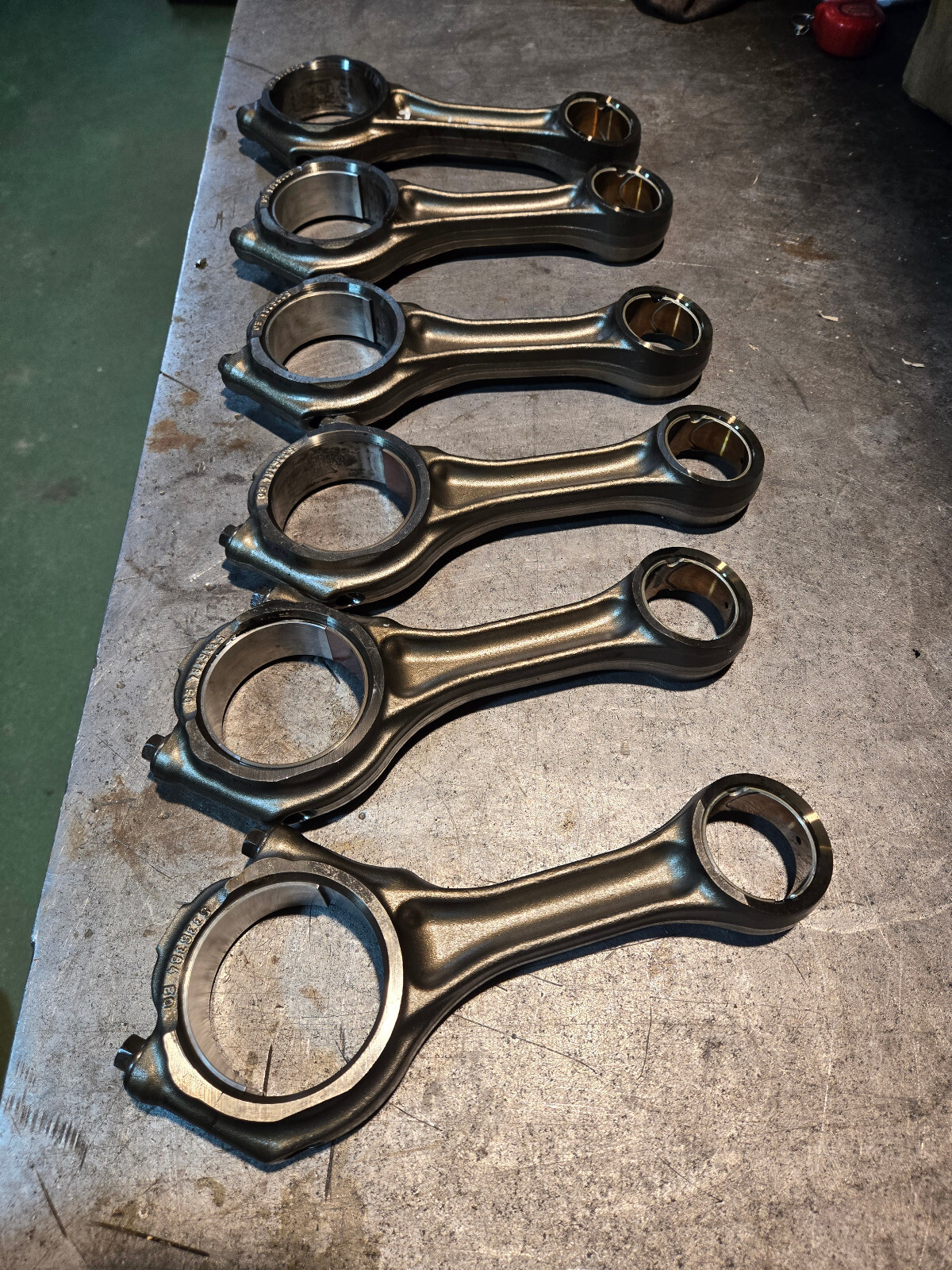 SET OF 6 - 6.7L CUMMINS 5336384 CONNECTING ROD 2019-2023 68447755AA - Picture 1 of 16