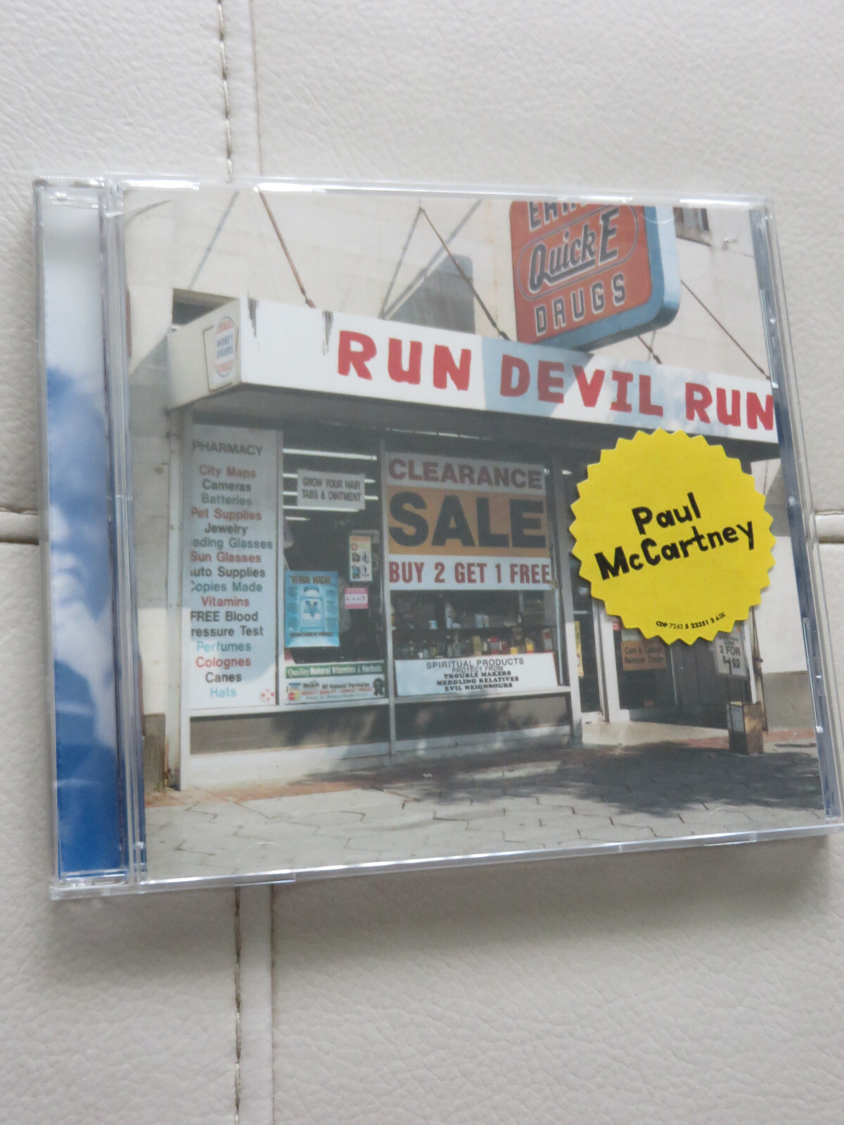 Run Devil Run by Paul McCartney (CD, Oct-1999, Capitol Run Devil Run by Paul McCartney (CD, Oct-1999, Capitol
