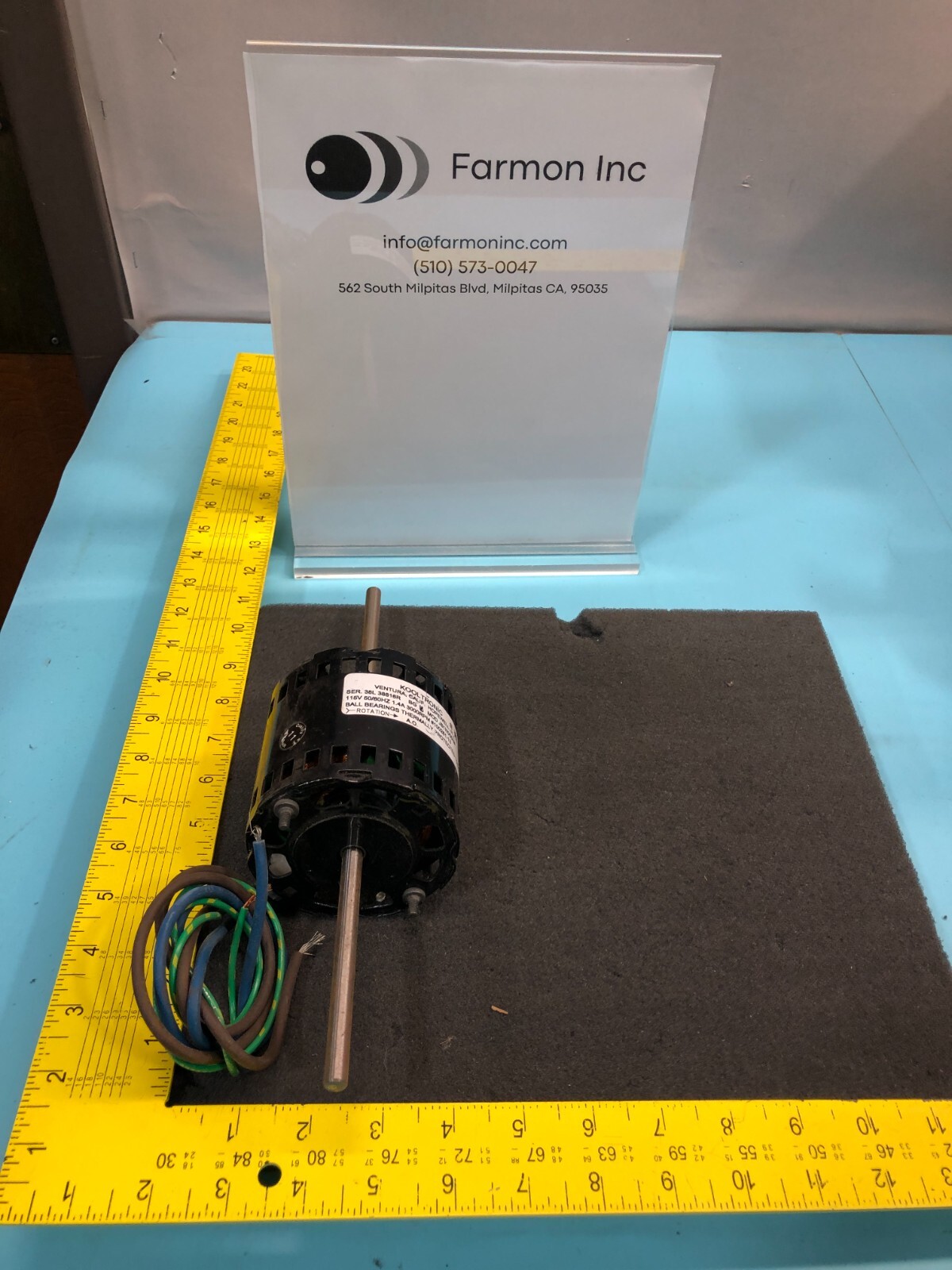 KOOLTRONIC JB1N005N Motor 100261-13, 181052