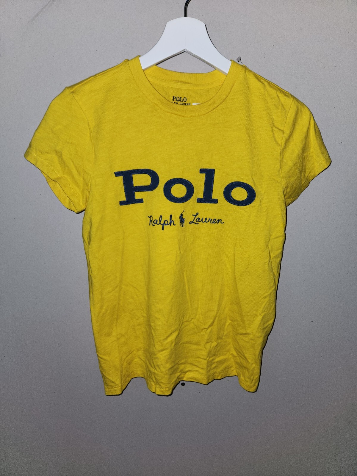 専用です♪ Ralph Lauren イエロー チェーンパターン XS NWOT Ralph Lauren Polo Yellow & Black T-shirt - Women's XS