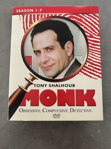 Monk Seasons 1-7 29 DVD Set Bonus Episode Commentaries With Cast