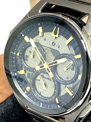 98a206 men's curv chronograph watch outlet